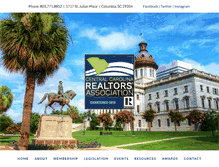 Tablet Screenshot of centralcarolinarealtors.com